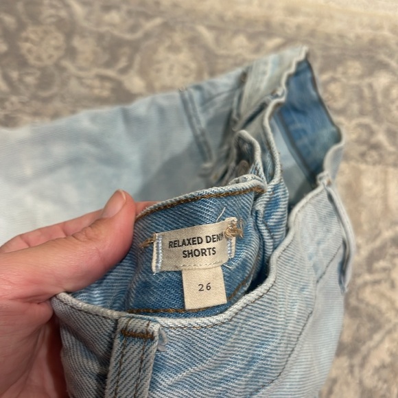Madewell Relaxed denim Shorts 26 - Picture 2 of 4
